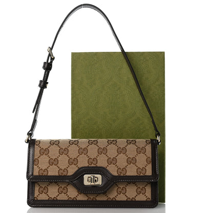 Gucci GG Monogram Mini Luce Shoulder Bag Beige Ebony 10 of 10