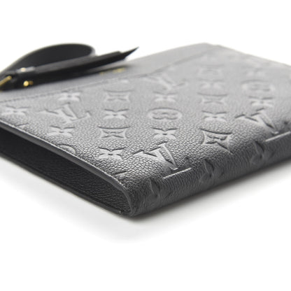 Louis Vuitton Empreinte Pochette Melanie MM Black 6 of 9