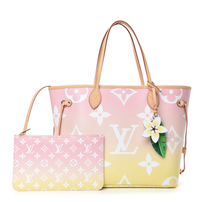 Louis Vuitton Monogram Giant By The Pool Neverfull MM Light Pink 1 of 12
