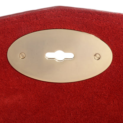 Mulberry Shrunken Calfskin Medium Alexa Poppy Red 13 of 14