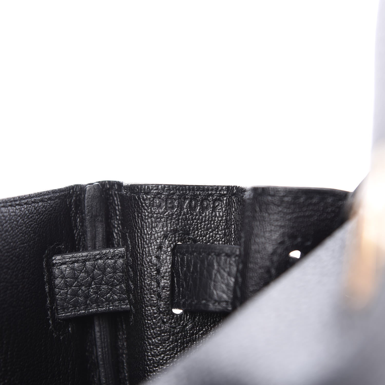 Hermes Taurillon Clemence Kelly Ado Backpack Black 7 of 10