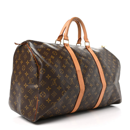 Louis Vuitton Monogram Keepall 50 2 of 12