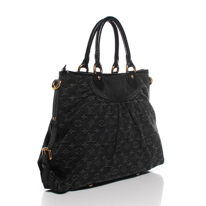 Louis Vuitton Denim Neo Cabby GM Black 3 of 7
