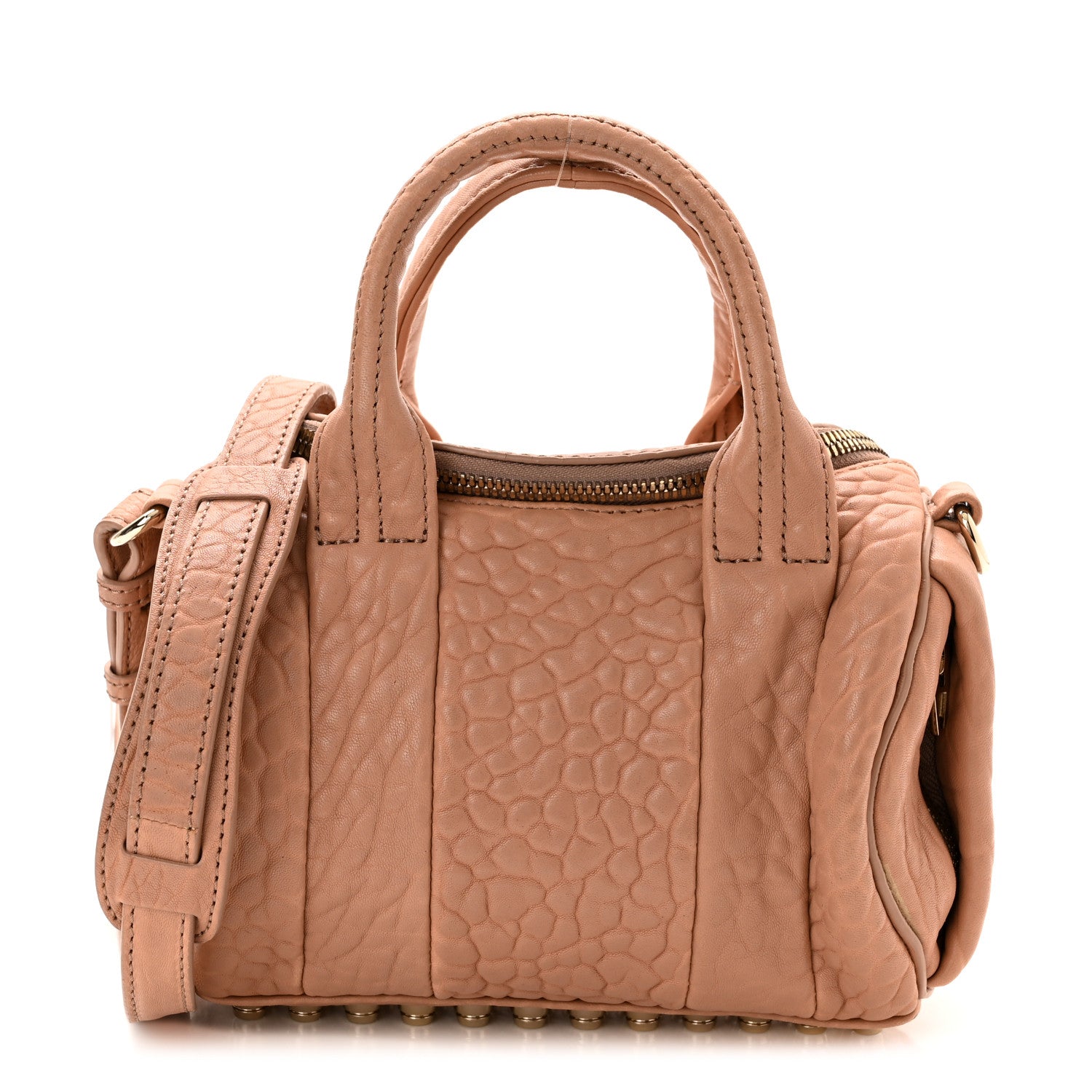 Alexander Wang Pebbled Lambskin Mini Rockie Latte Gold Hardware 1 of 10