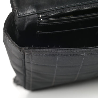 Chanel Nylon Medium Travel Flap Black 11 of 13