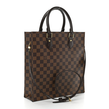 Louis Vuitton Damier Ebene Sac Plat PM 3 of 10
