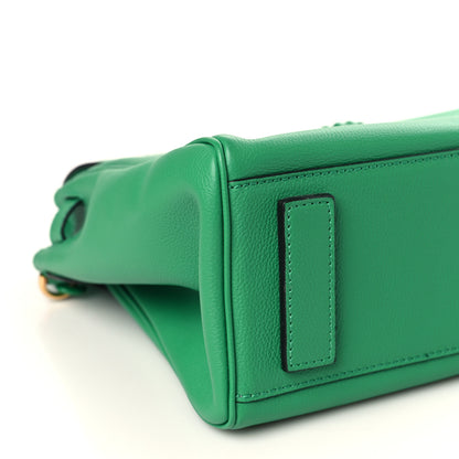 Versace Calfskin Large La Medusa Bag Green 7 of 8