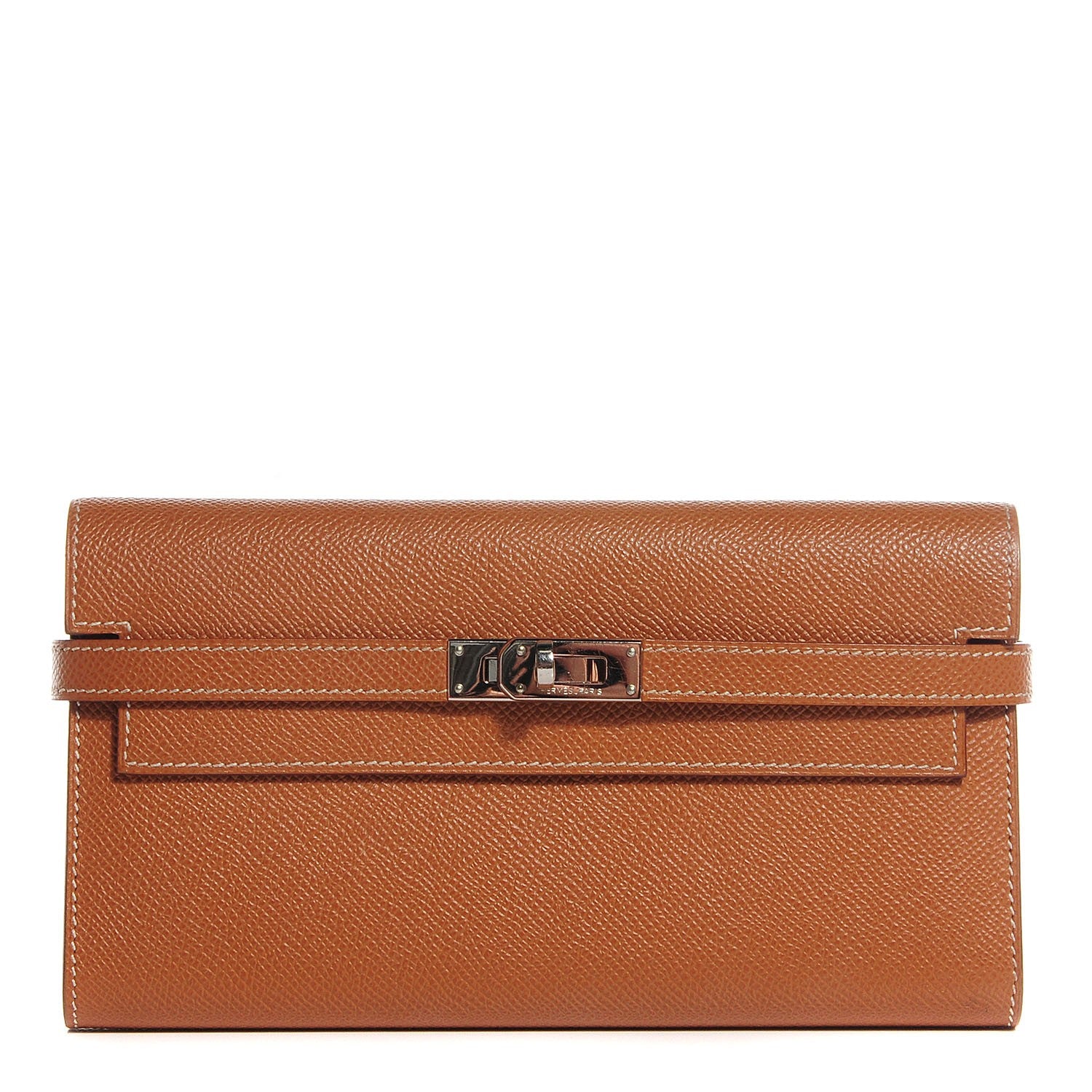 Hermes Epsom Kelly Longue Wallet Gold 1 of 13