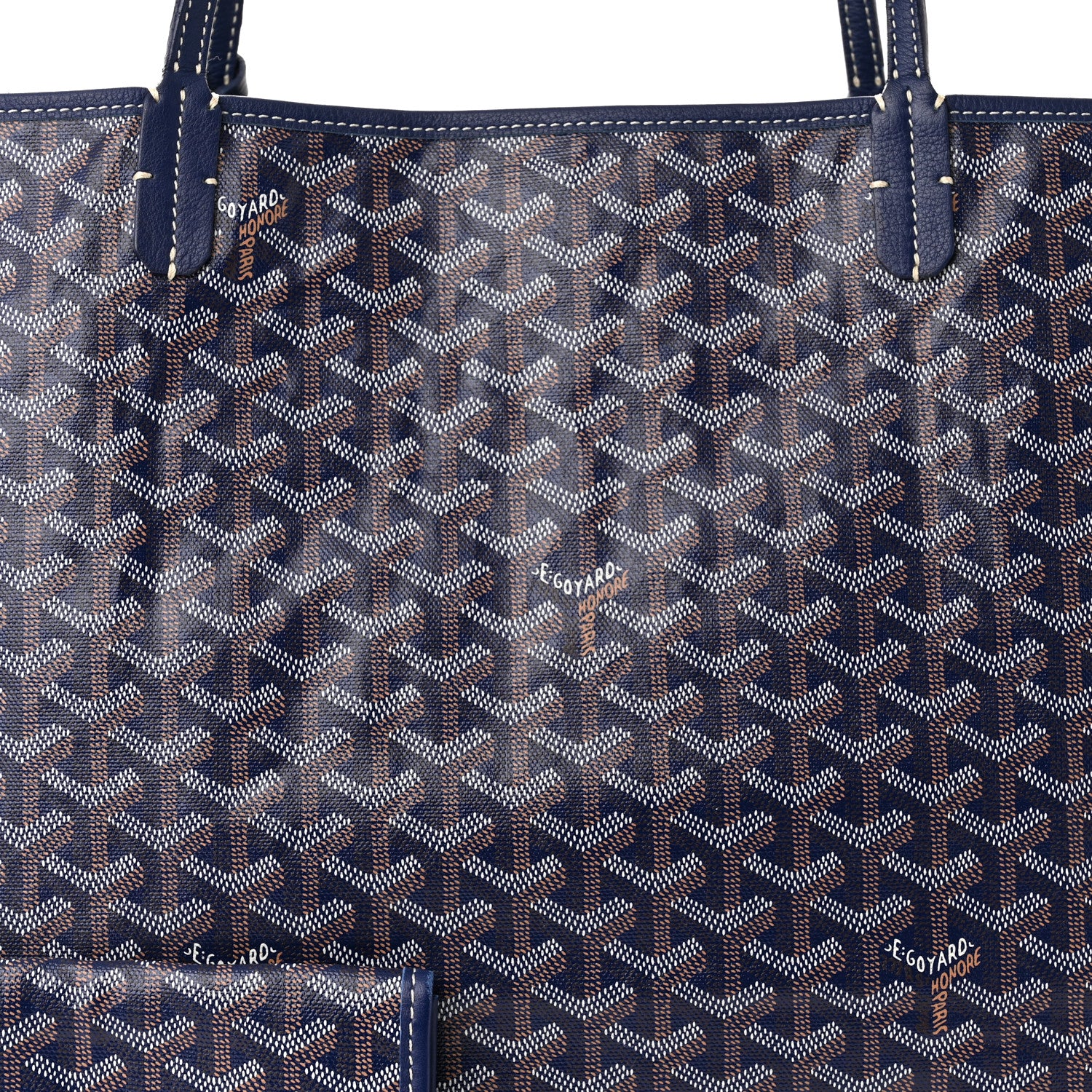 Goyard Goyardine Saint Louis GM Navy 8 of 12