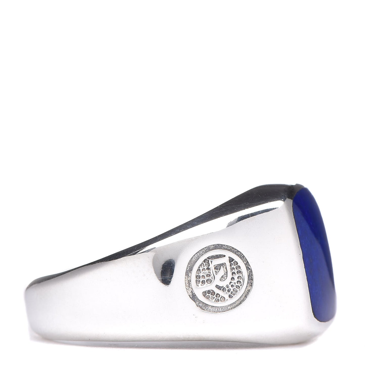 Sterling Silver Lapis Signet Ring 64 11