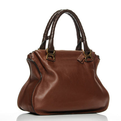 Chloe Calfskin Medium Marcie Satchel Ebony 3 of 6