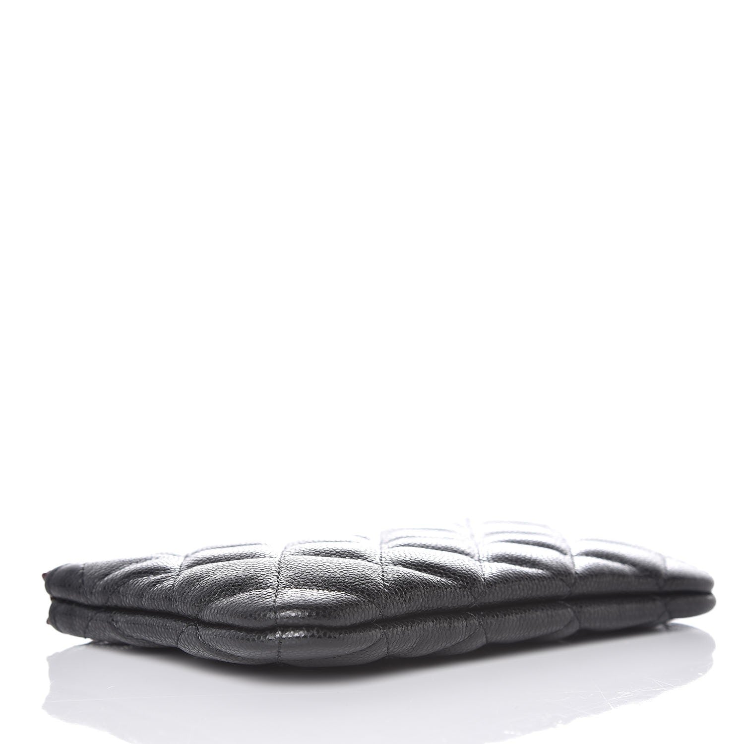 Chanel Caviar Quilted Small Cosmetic Case Black 4 of 8