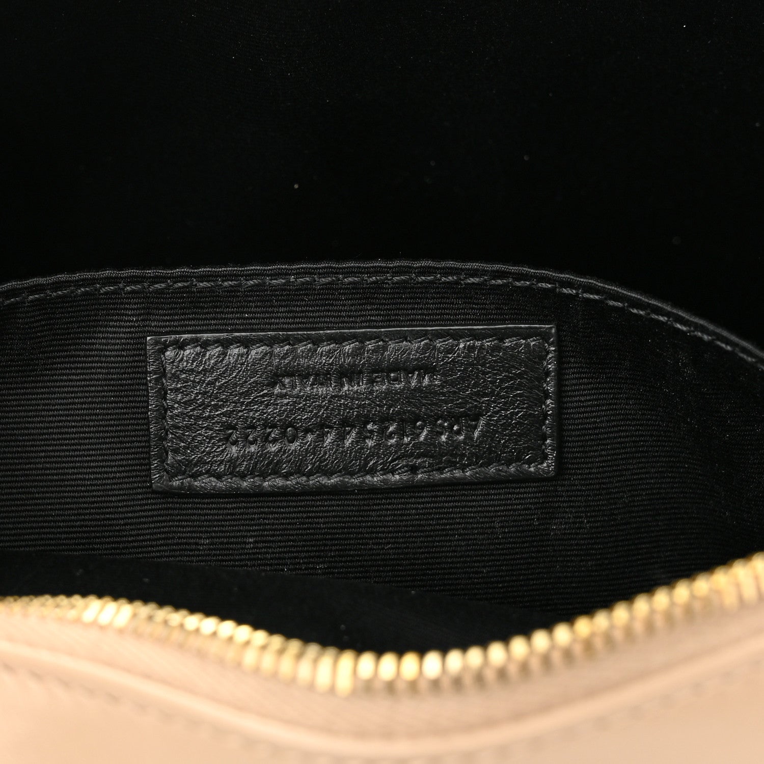 Saint Laurent Calfskin Matelasse Monogram Lou Camera Bag Dark Latte 6 of 9