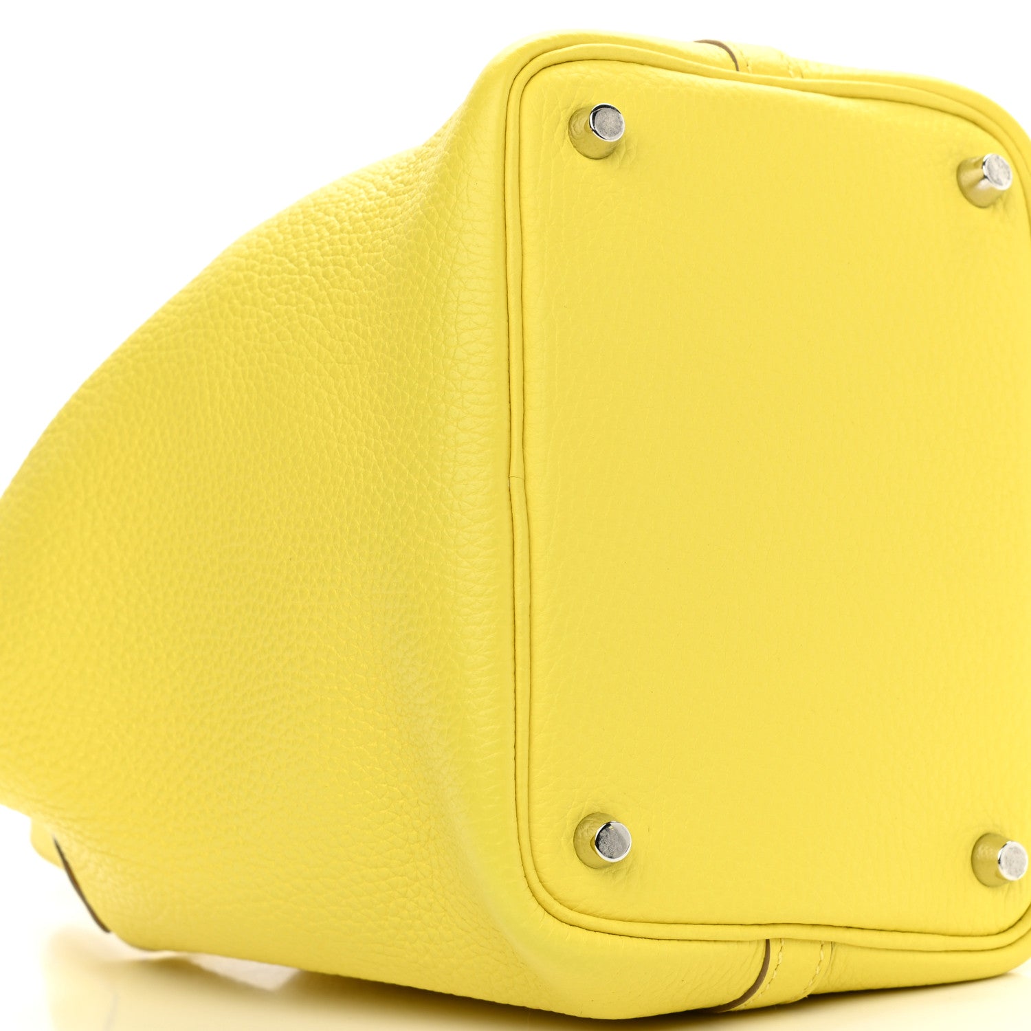 Hermes Taurillon Clemence Picotin Lock 18 PM Lime 9 of 12
