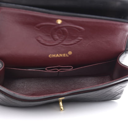 Chanel Lambskin Quilted Medium Double Flap Black 5 of 18