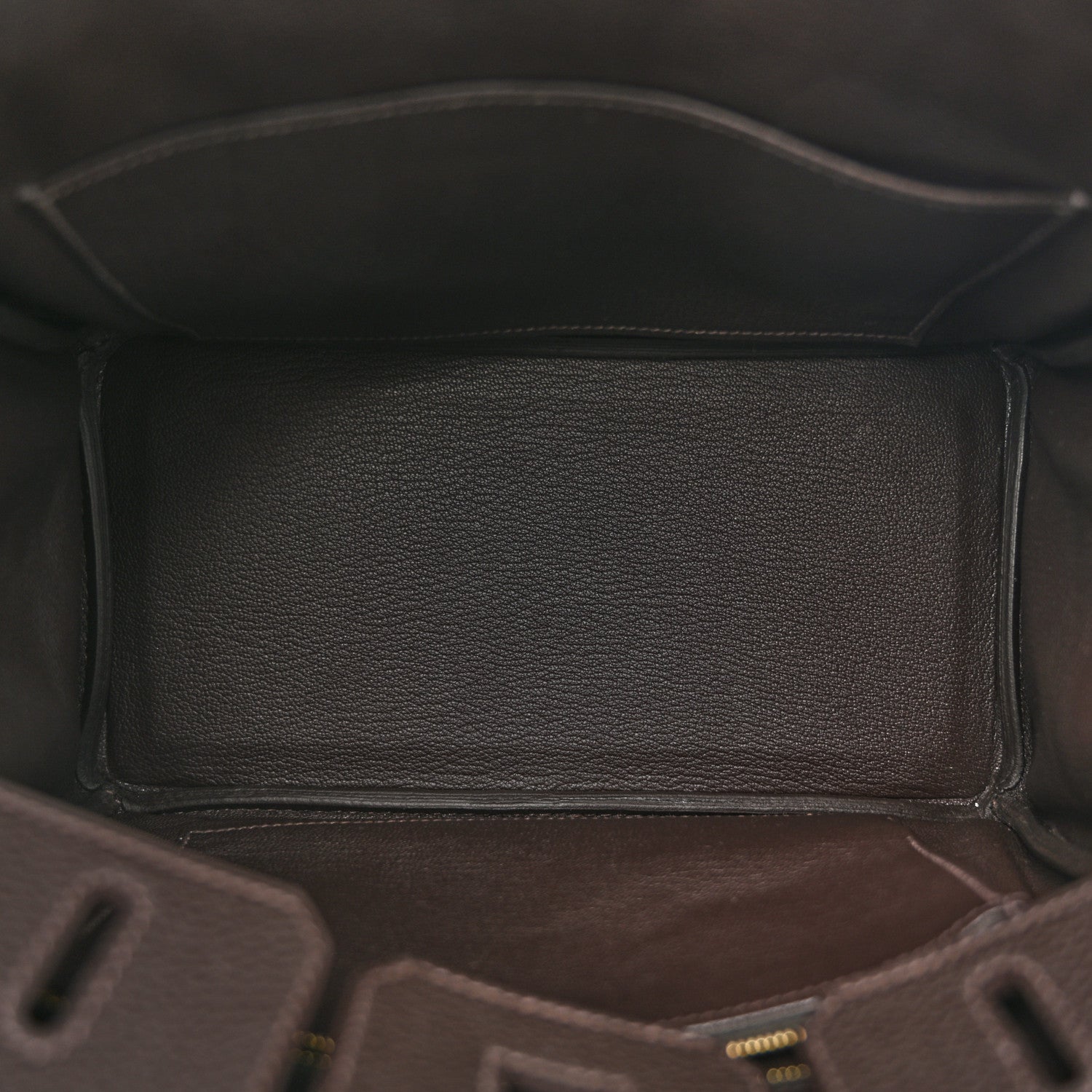 Hermes Togo Birkin 25 Bai Brun 5 of 10