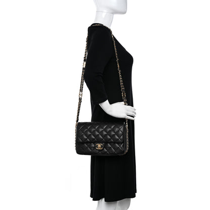 Chanel Caviar Quilted Small CC You Flap Black 2 of 10