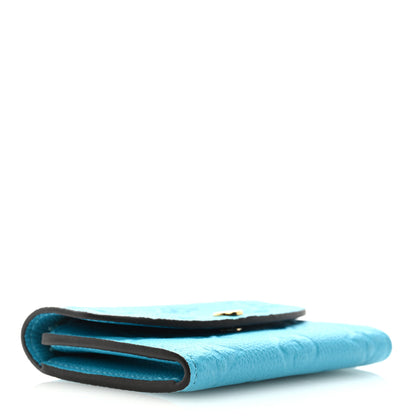 Louis Vuitton Empreinte Rosalie Coin Purse Turquoise 4 of 7