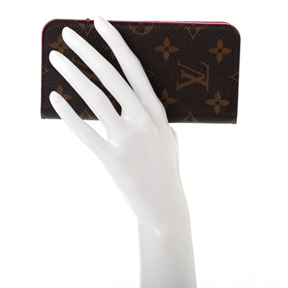 Louis Vuitton Monogram iPhone X Folio Case Rose Pop 2 of 6