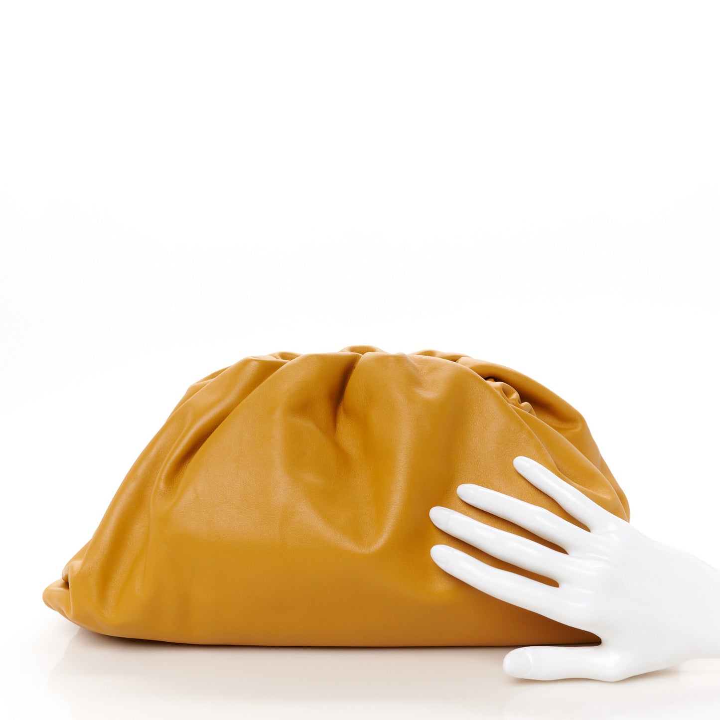 Smooth Butter Calf The Pouch Oversized Clutch Ocra