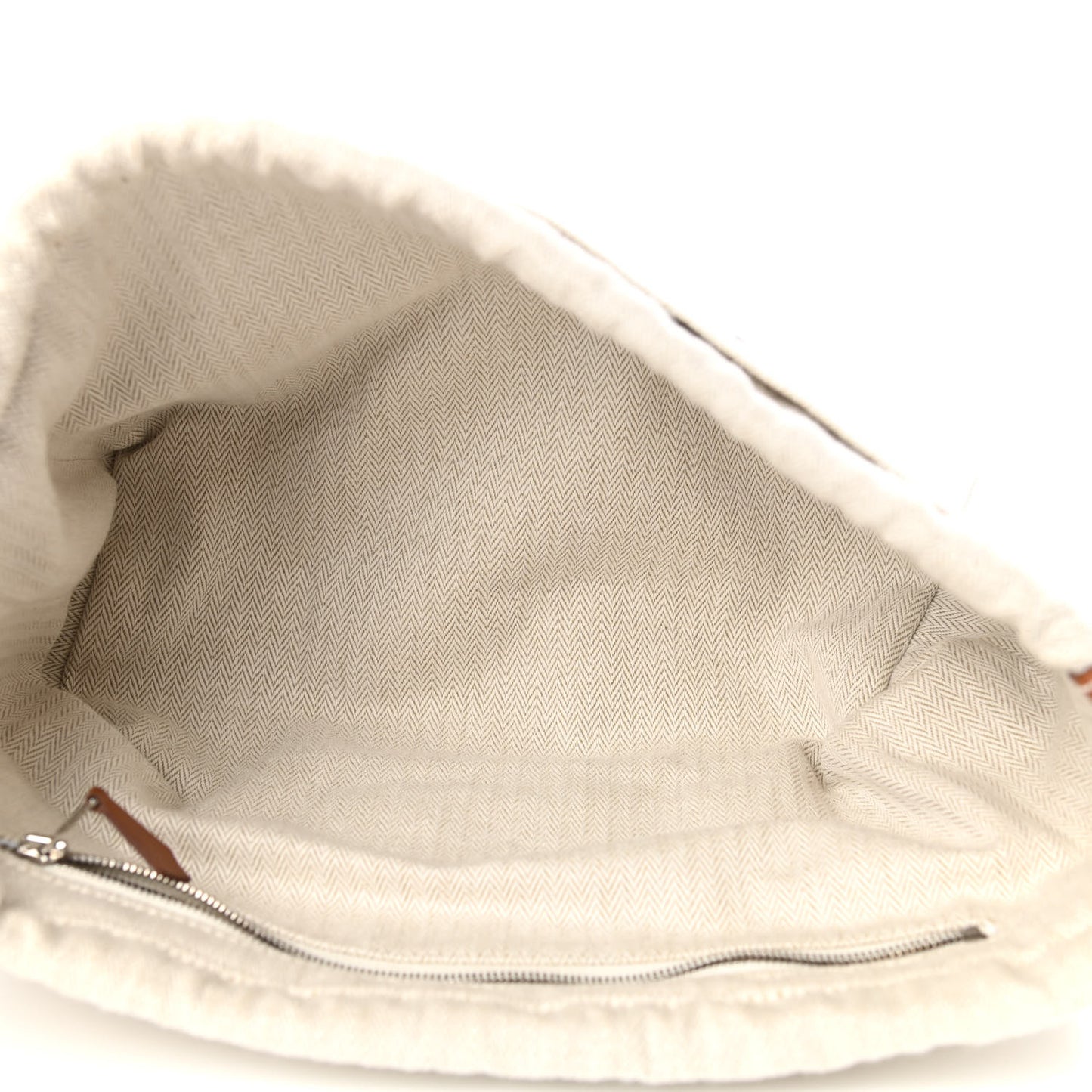 Canvas Barenia Fourbi 25 MM Pouch Naturel Fauve