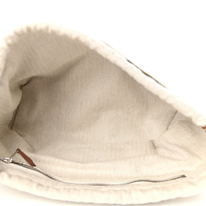 Hermes Canvas Barenia Fourbi 25 MM Pouch Naturel Fauve 5 of 8