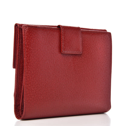 Prada Cinghiale Bi-Fold Wallet Fuoco 3 of 10