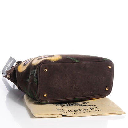 Burberry Prorsum Nubuck Hand Painted Bloomsbury Brown 3 of 9