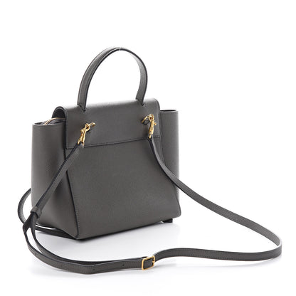 Celine Grained Calfskin Nano Belt Bag Grey 2 of 8