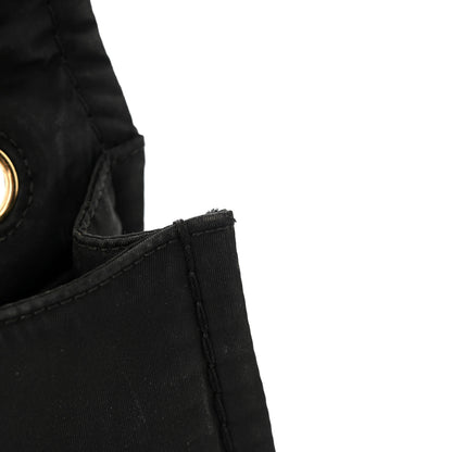Prada Tessuto Nylon Chain Flap Shoulder Bag Black 12 of 17
