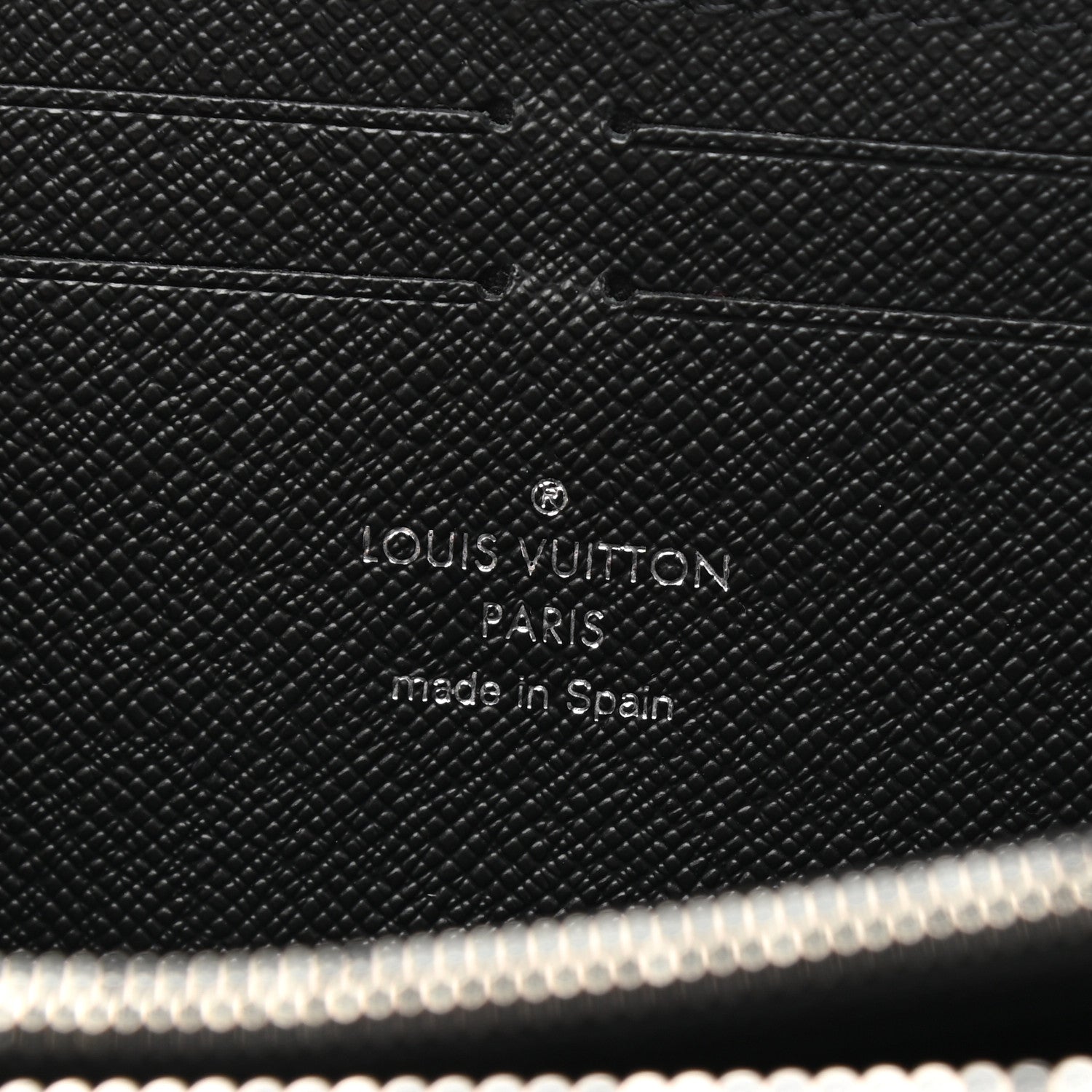 Louis Vuitton Epi Clemence Wallet Black 6 of 8