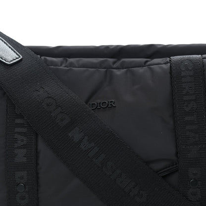 Christian Dior HOMME Nylon Saddle Messenger Bag Black 7 of 10