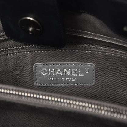 Chanel Calfskin Medium Stitch It Tote Black 7 of 7