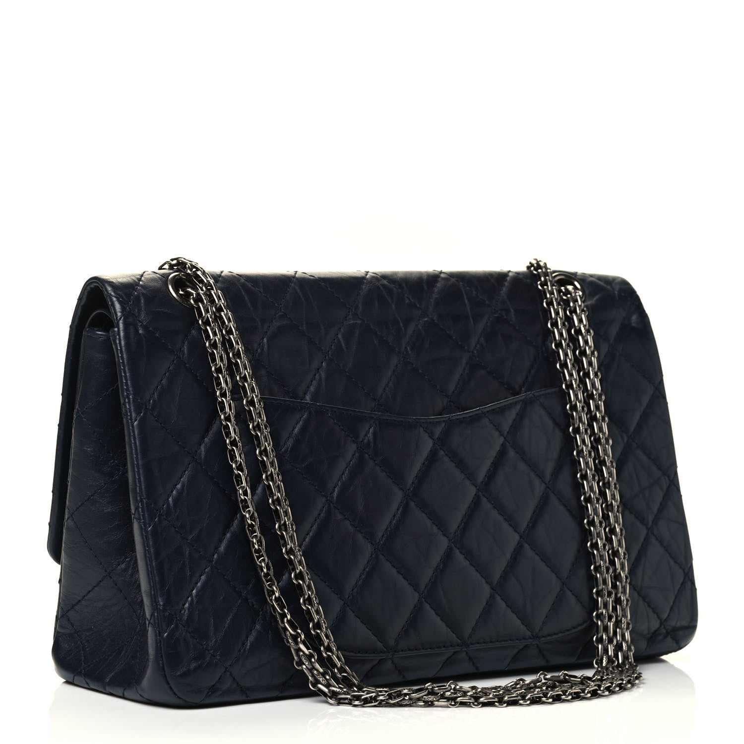 Chanel Aged Calfskin Quilted 2.55 Reissue 227 Flap Black 2 of 4