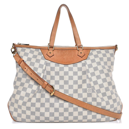 Louis Vuitton Damier Azur Siracusa GM 1 of 21
