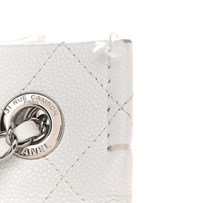 Chanel Grained Calfskin CC Pocket Tote White 11 of 14