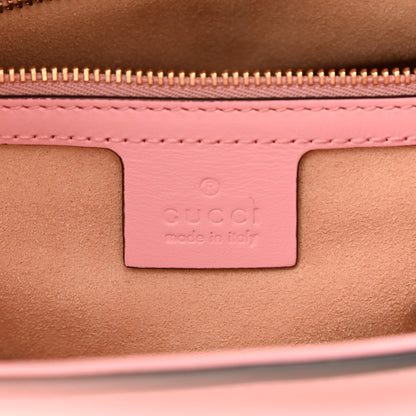Gucci Boarded Plutone Calfskin Medium Jackie 1961 Tote Wild Rose 6 of 11