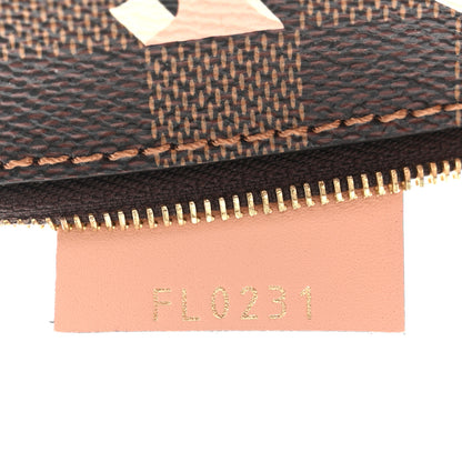 Louis Vuitton Damier Ebene Belmont Pochette Venus Pink 7 of 7