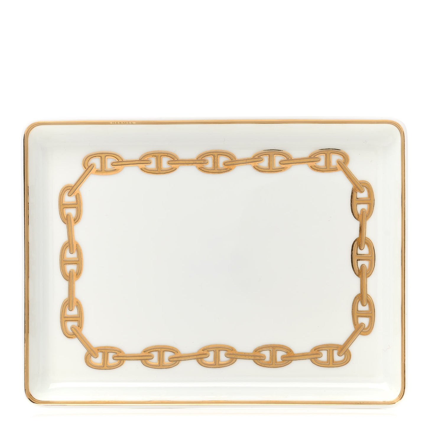 Porcelain Chaine d' Ancre Sushi Plate