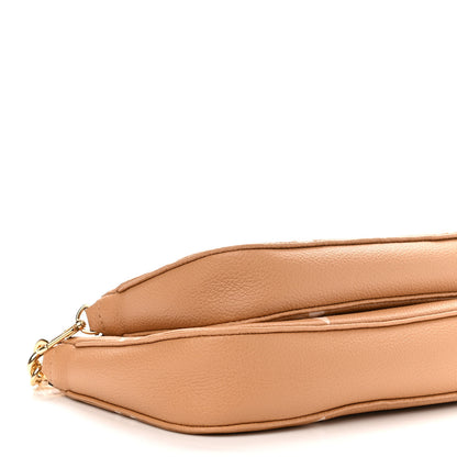 Louis Vuitton Empreinte Monogram Giant Multi Pochette Accessories Arizona Creme 9 of 10