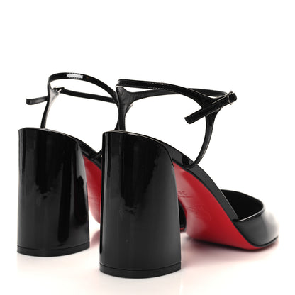 Christian Louboutin Patent Jane 85 Pumps 39.5 Black 4 of 7