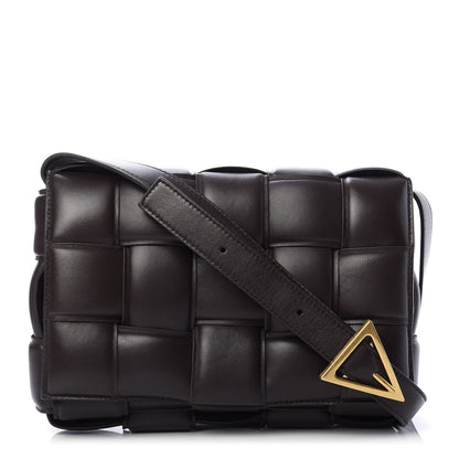 Bottega Veneta Nappa Maxi Intreccio Padded Cassette Crossbody Bag Fondente 1 of 11