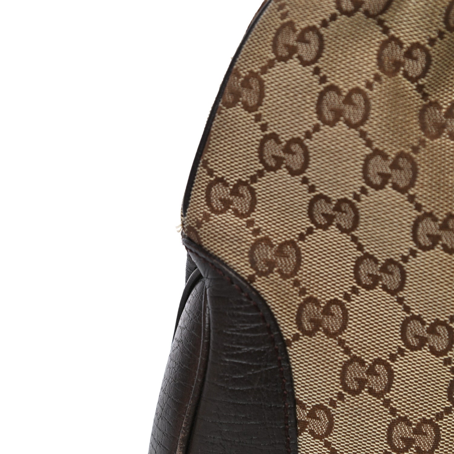 Gucci Monogram Web Jackie O Hobo Dark Brown 16 of 18