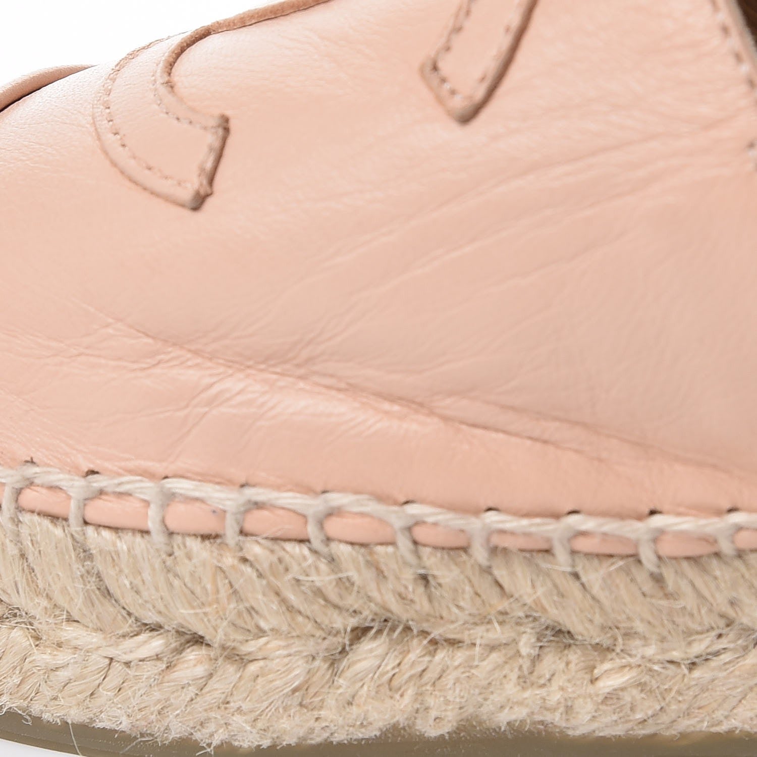 Chanel Lambskin CC Espadrilles 35 Nude 12 of 12