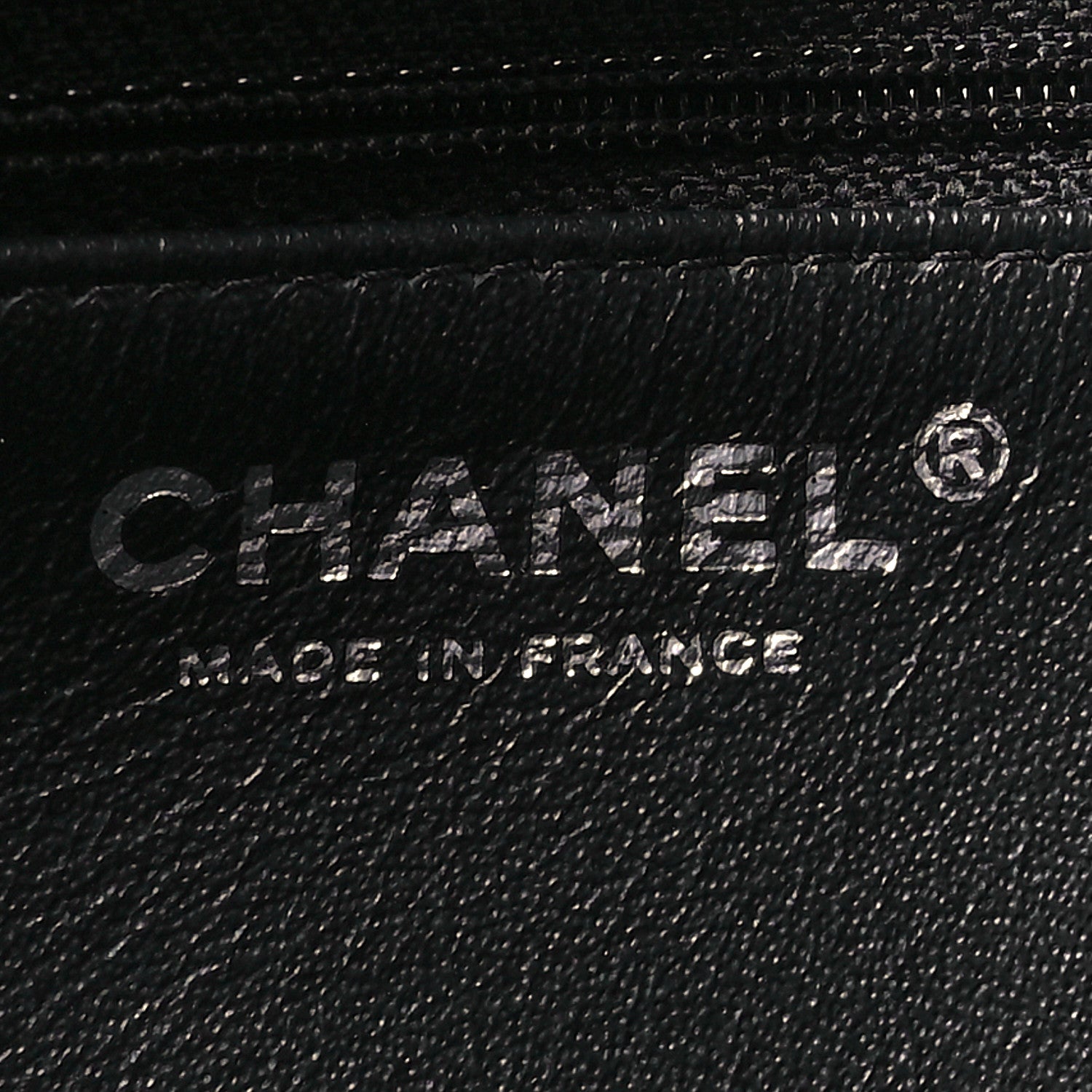 Chanel Caviar Quilted Flap Clutch Black 6 of 7