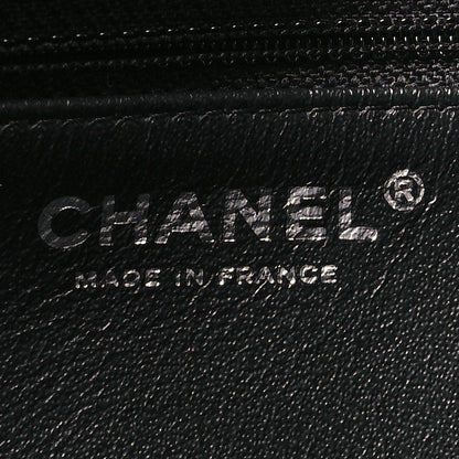 Chanel Caviar Quilted Flap Clutch Black 6 of 7