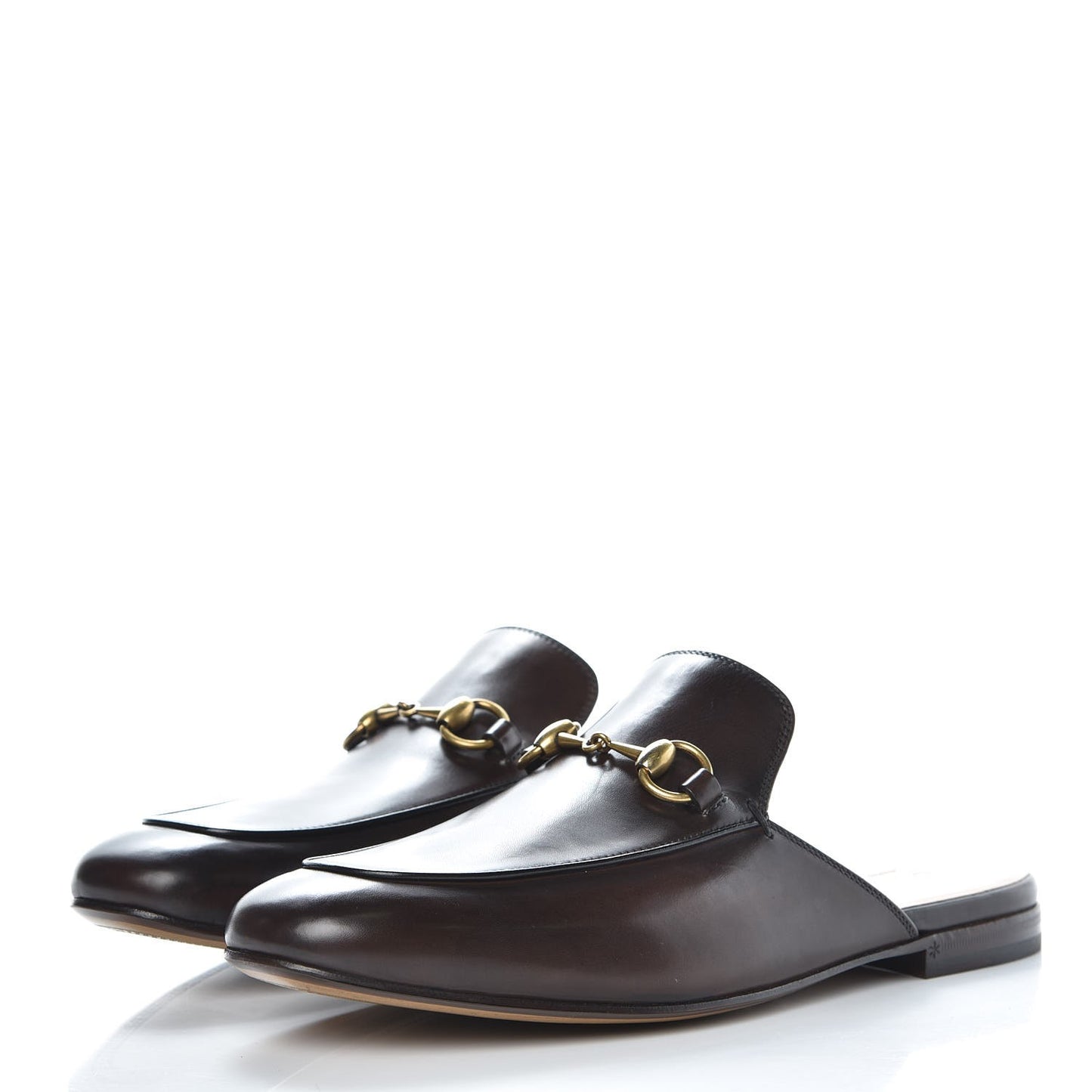 Calfskin Mens Princetown Slippers 8 Fondente Brown
