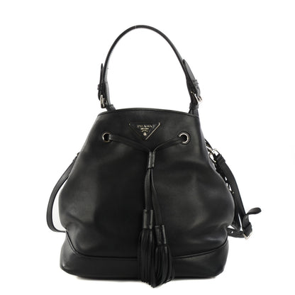 Prada Soft Calf Bucket Bag Nero Black 1 of 10