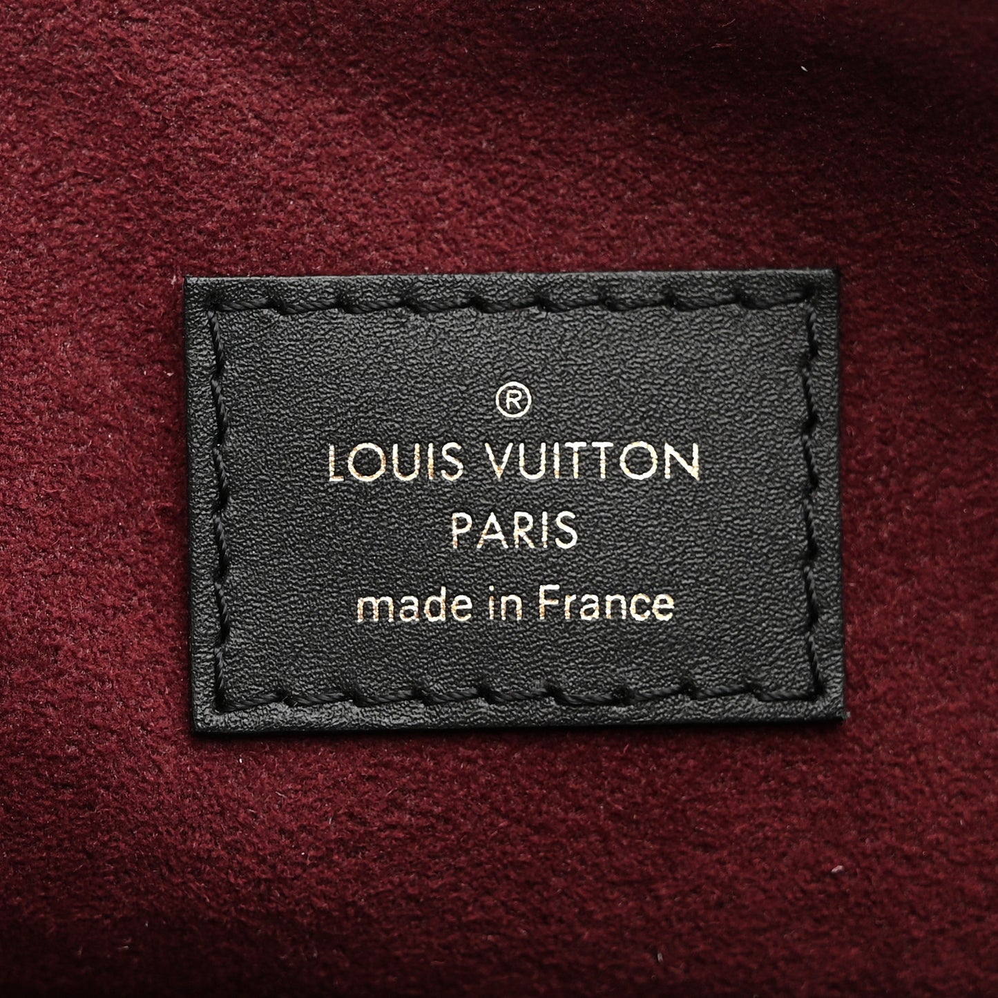 Monogram V Tote MM Bordeaux