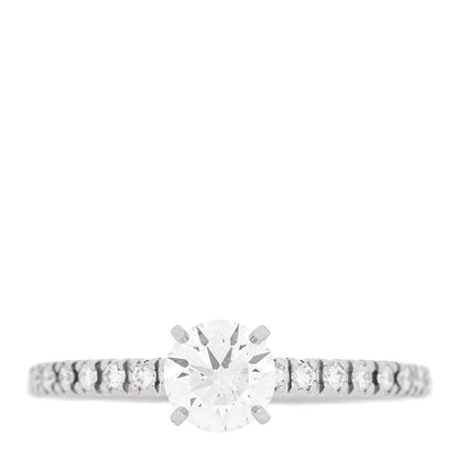 Cartier Platinum Diamond .40ct Etincelle De Cartier Solitaire Engagement Ring 46 3.75 1 of 7